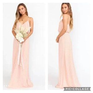 Show Me Your Mumu Size Small Beaded Victoria Maxi Dress